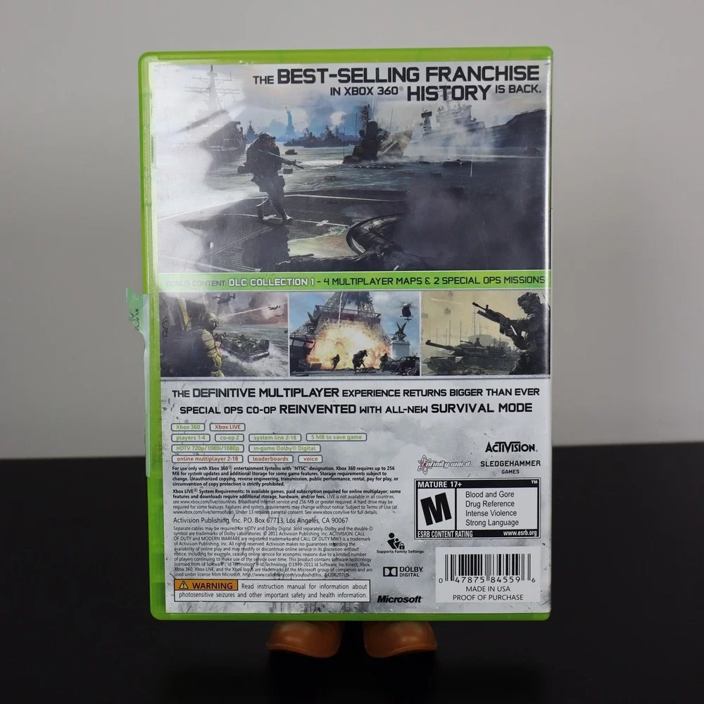 Call of Duty Modern Warfare 3 (Xbox 360, 2011) CIB Tested and Working Video Game